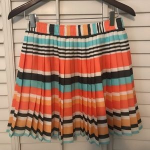 BCBGeneration striped mini skirt